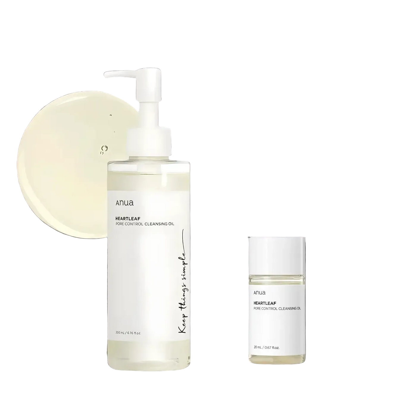 Anua - Heartleaf Pore Control Cleansing Oil Duo Set-Wonder Skin
