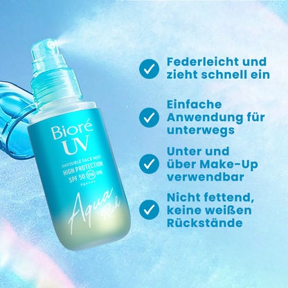 Biore - Aqua Rich Aqua Mist SPF50 PA++++ - 60ml
