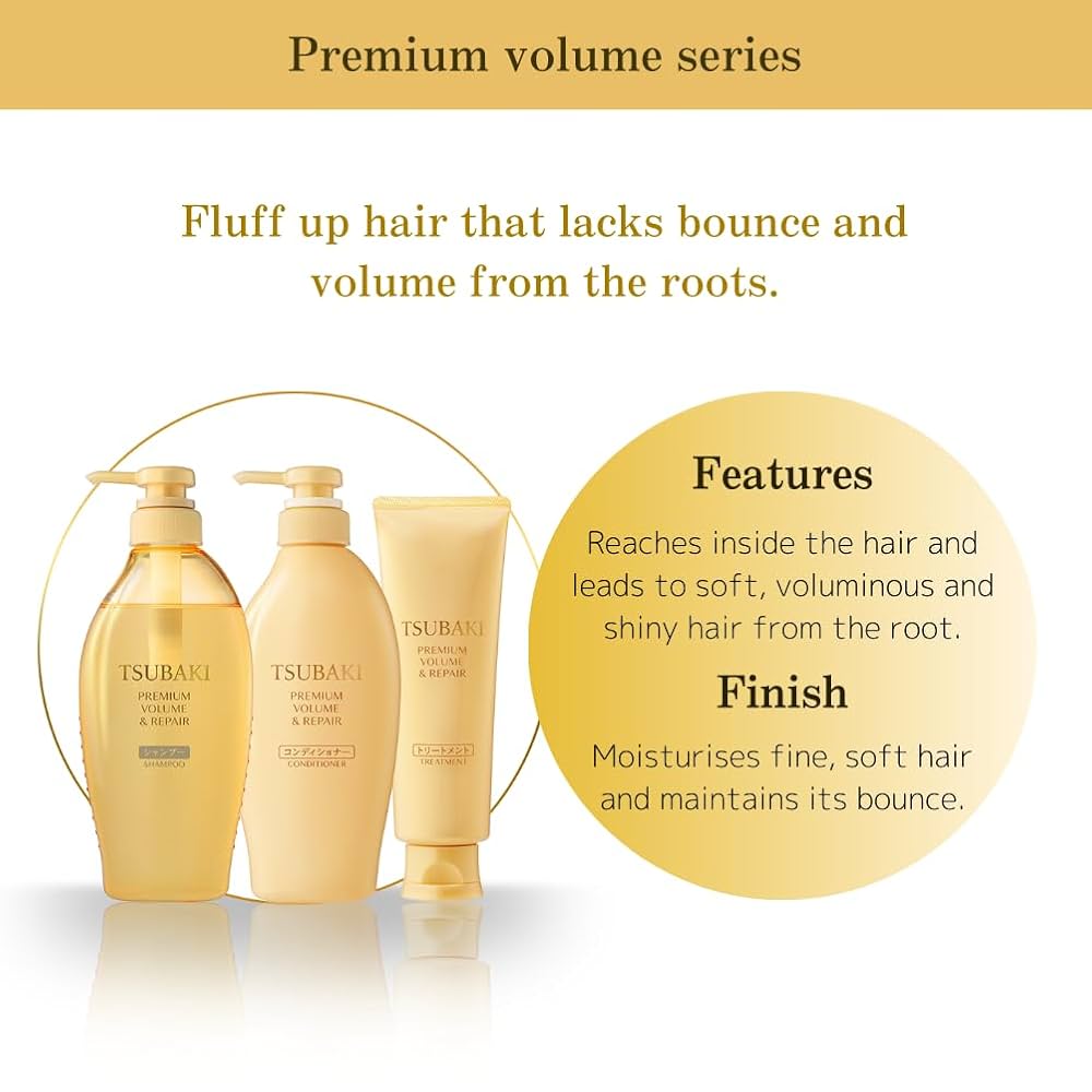Shiseido Tsubaki - Premium Volumen & Reparatur Conditioner - 450ml