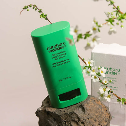 Schwarzes Bambus Täglicher Beruhigender Sonnenschutz | Wonder Skin