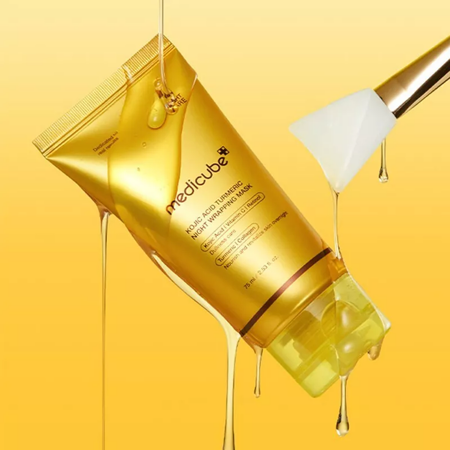 Medicube - Kojic Acid Turmeric Night Wrapping Mask - 75ml