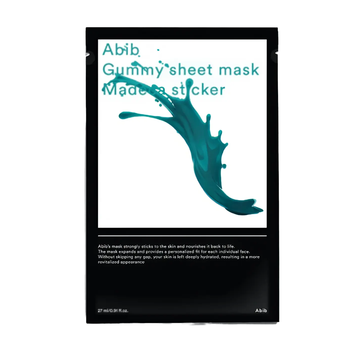 Abib - Gummy Sheet Mask Madecassoside Sticker - 27ml-Wonder Skin