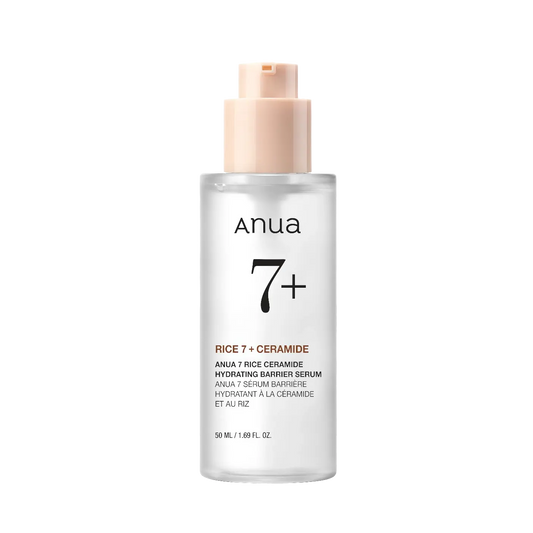 Anua - Rice 7 Ceramide Hydrating Barrier Serum - 50ml-Wonder Skin