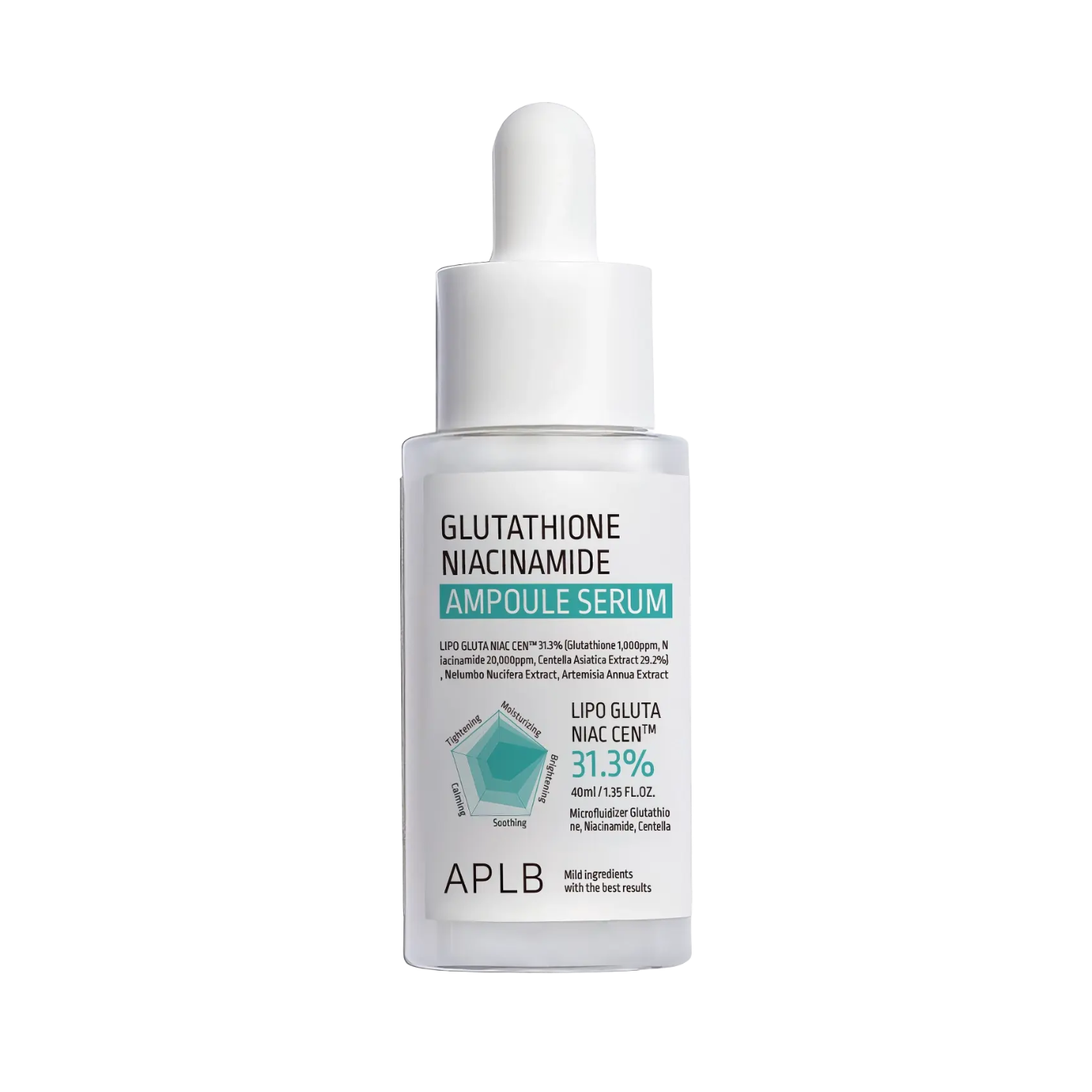 APLB - Glutathione Niacinamide Ampoule Serum - 40ml-Wonder Skin