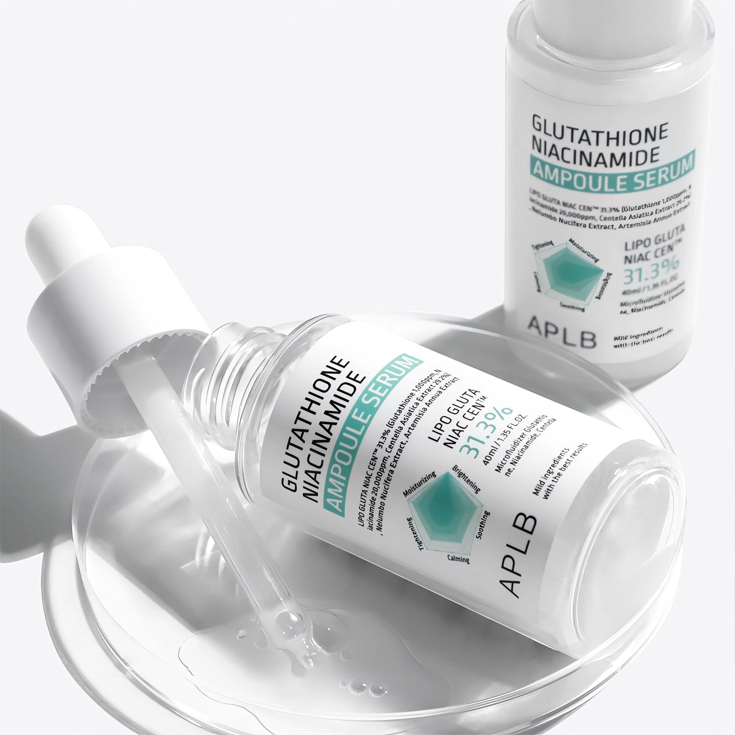 APLB - Glutathione Niacinamide Ampoule Serum - 40ml-Wonder Skin