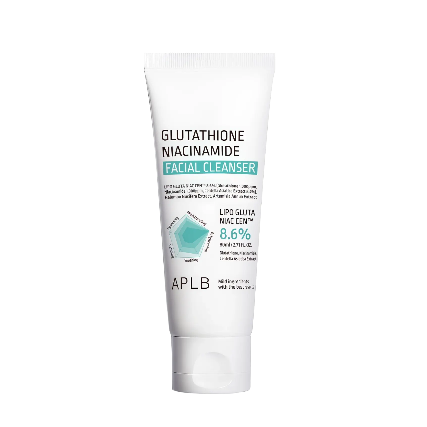 APLB - Glutathione Niacinamide Facial Cleanser - 80ml-Wonder Skin