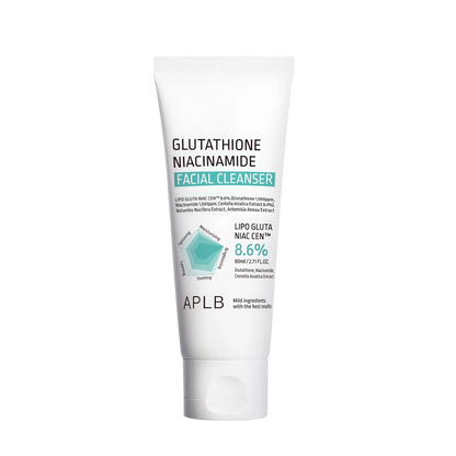 APLB - Glutathione Niacinamide Facial Cleanser - 80ml-Wonder Skin