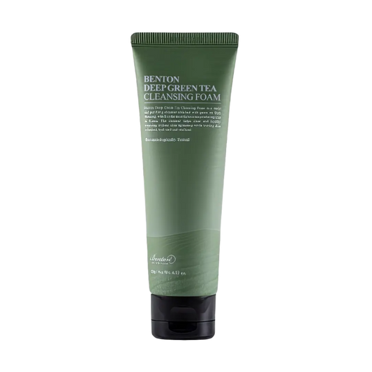 Benton - Deep Green Tea Cleansing Foam - 120g-Wonder Skin