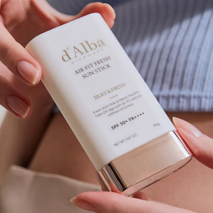 d'Alba - Air Fit Fresh Sun Stick SPF50+/PA++++ - 19g-Wonder Skin