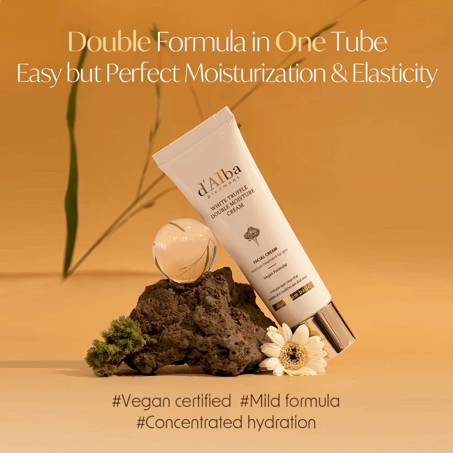 d'Alba - White Truffle Double Moisture Cream - 60ml-Wonder Skin
