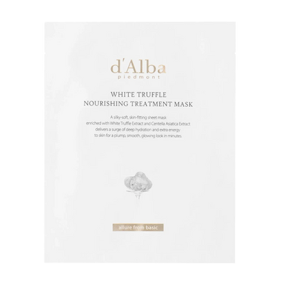d'Alba - White Truffle Nourishing Treatment Mask - 1pc/25ml-Wonder Skin