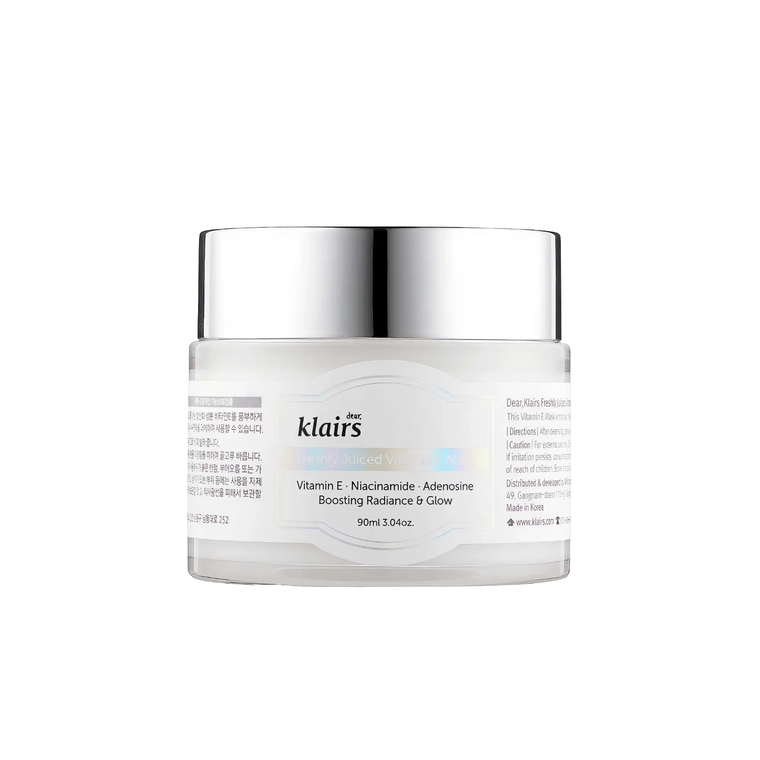 dear, Klairs - Freshly Juiced Vitamin E Mask - 90g-Wonder Skin