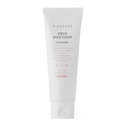 S.Nature - Aqua Rice Foam Cleanser - 80ml