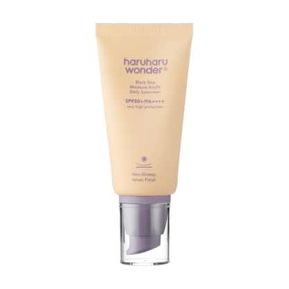 Haruharu Wonder - Black Rice Moisture Airyfit Daily Sunscreen SPF50+/PA++++ - 50ml-Wonder Skin