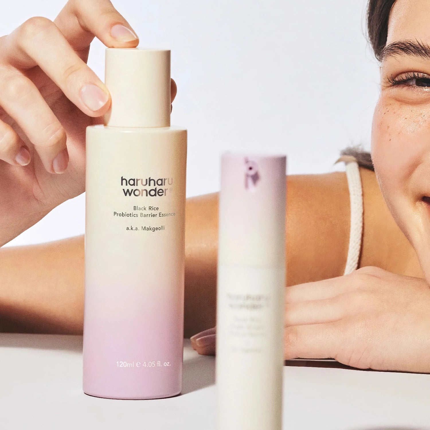 Haruharu Wonder - Black Rice Probiotics Barrier Essence alias Makgeolli - 120ml-Wonder Skin