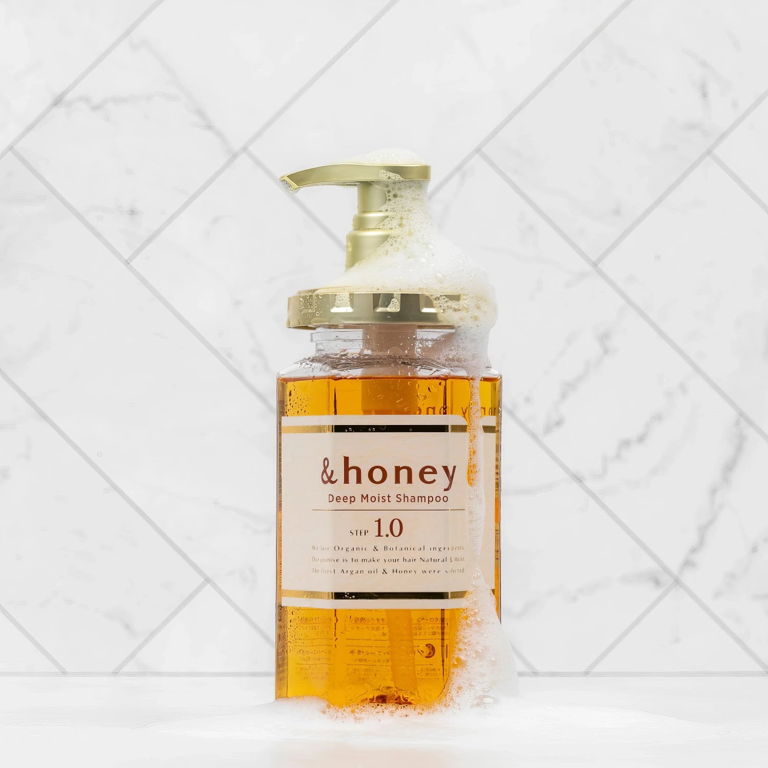 &honey - Deep Moist Shampoo 1.0 - 440ml-Wonder Skin