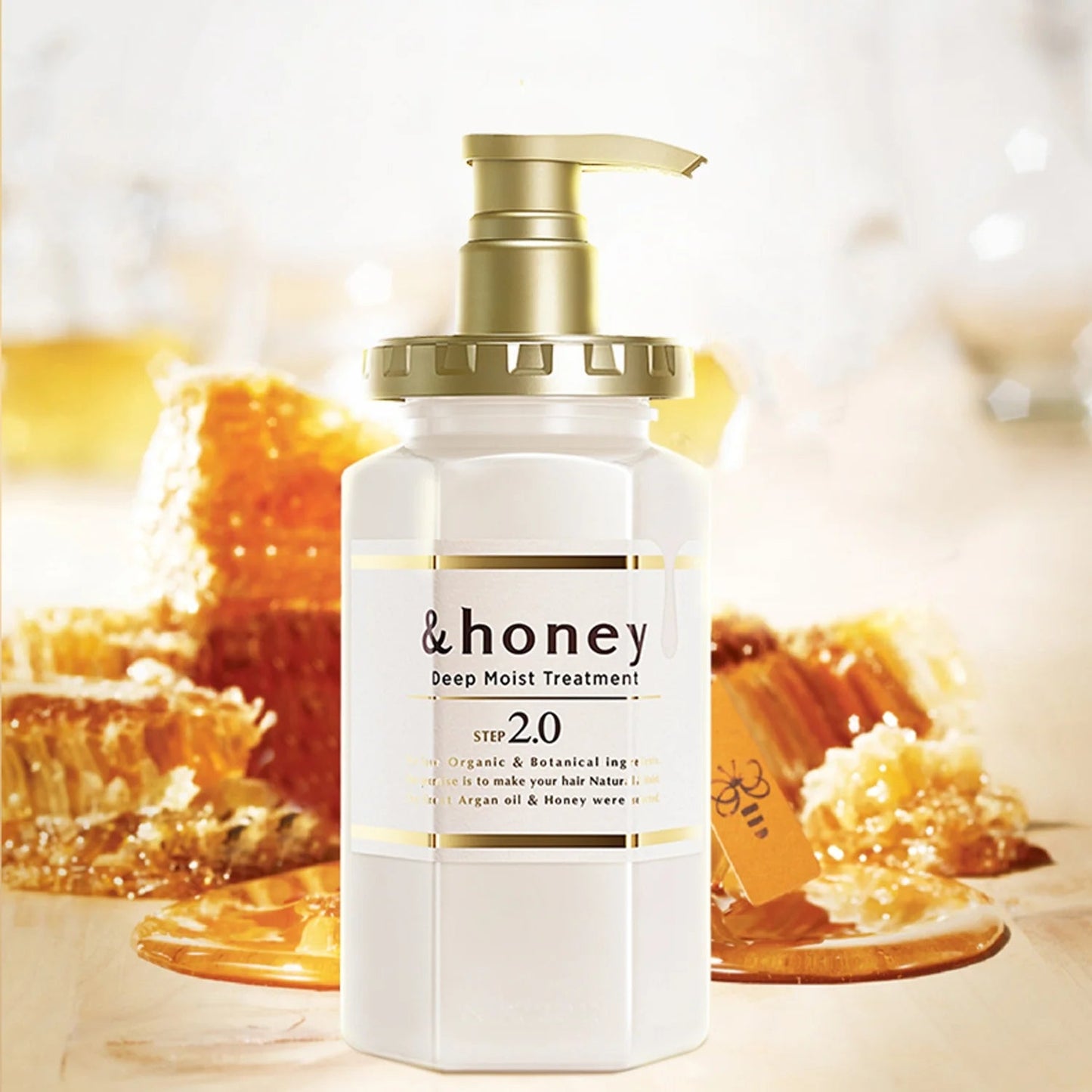 &honey - Deep Moist Hair Treatment 2.0 - 445g