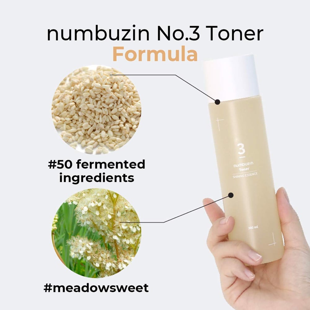 Numbuzin No.3 Super Glowing Essence Toner | Wonder Skin Deutschland