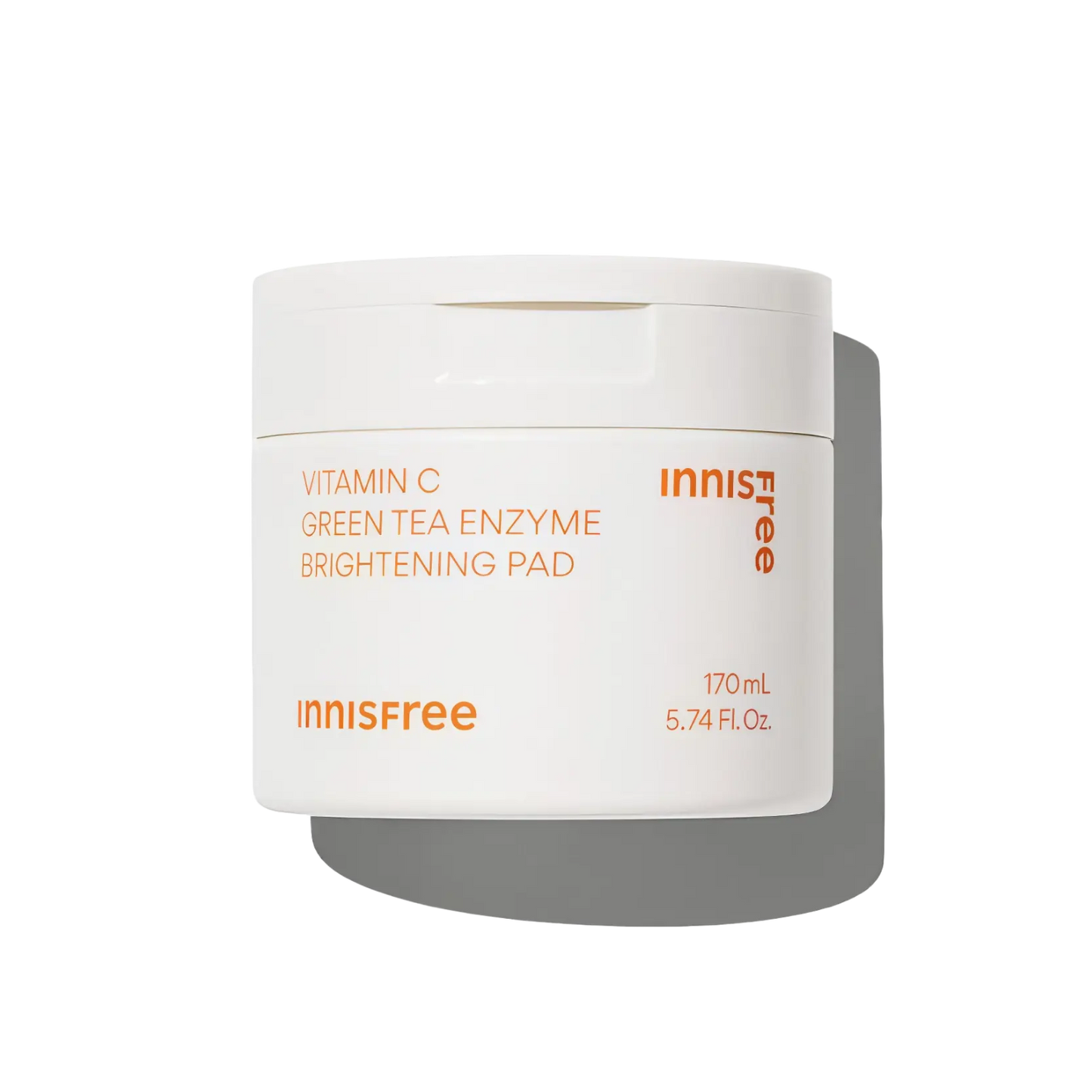 Innisfree - Green Tea Enzyme Vitamin C Brightening Pad - 60St./ 170ml-Wonder Skin