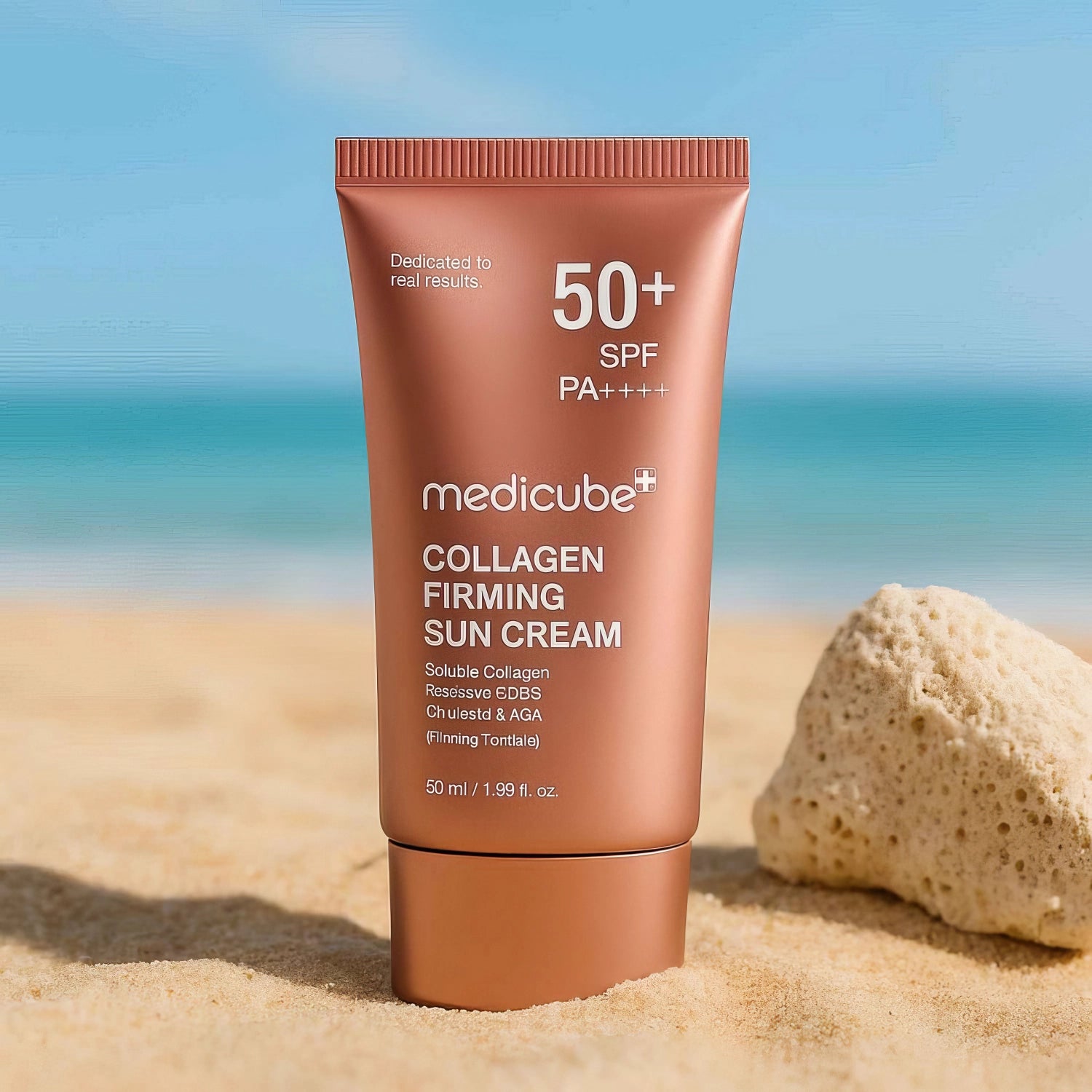 Medicube - Collagen Firming Sun Cream SPF50+ PA++++ - 50ml-Wonder Skin