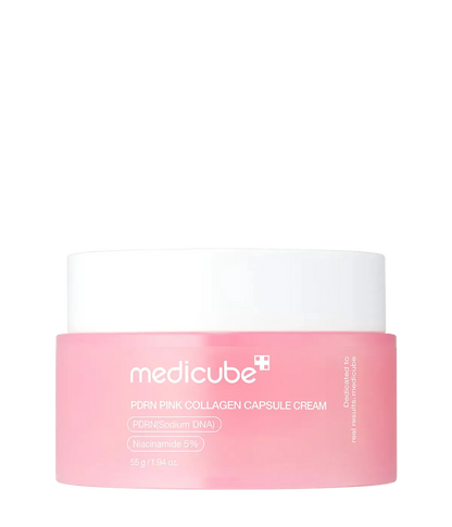 Medicube Pdrn Pink Collagen Capsule Cream 55g - Wonder Skin