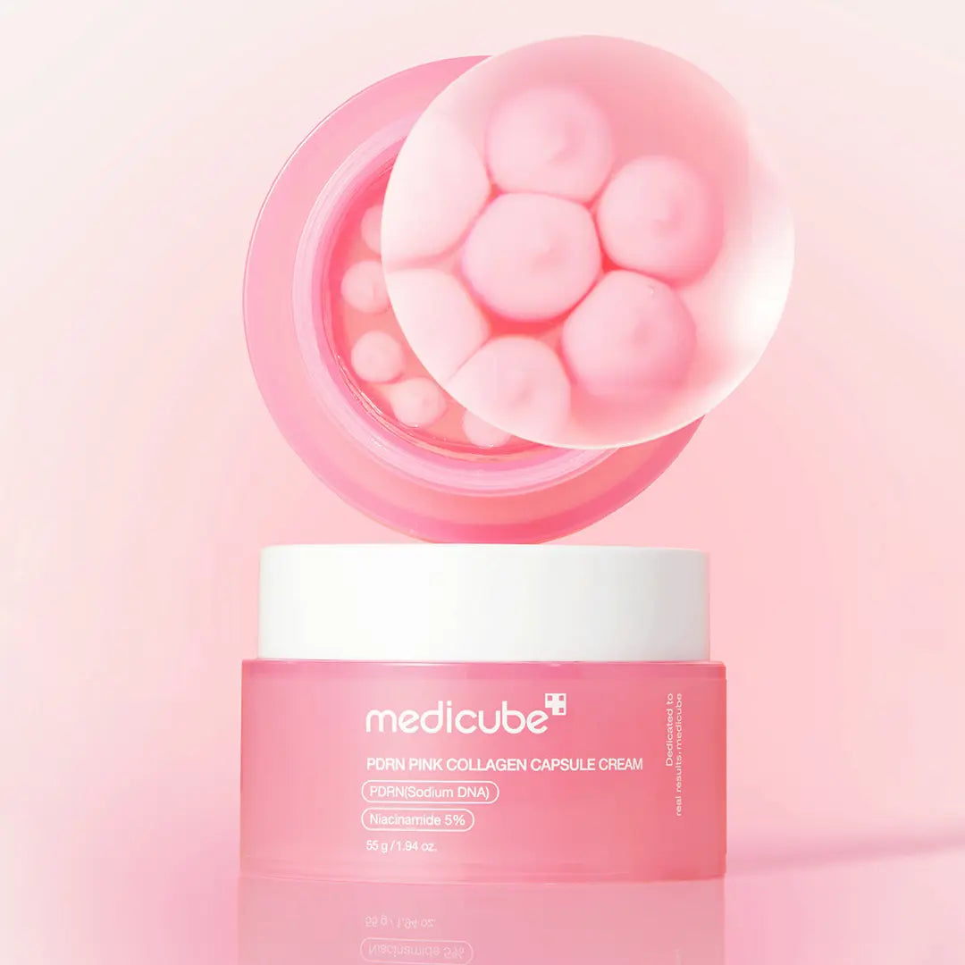 Medicube Pdrn Pink Collagen Capsule Cream 55g - Wonder Skin