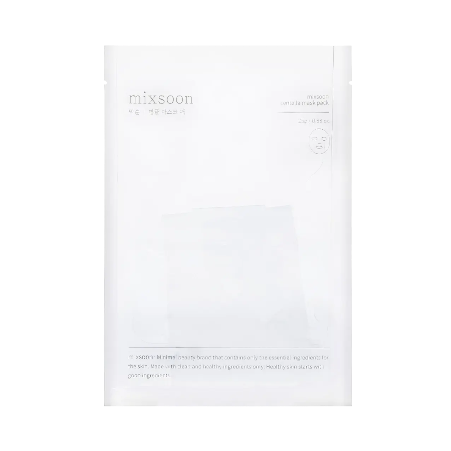 Mixsoon - Centella Mask Pack - 25g-Wonder Skin