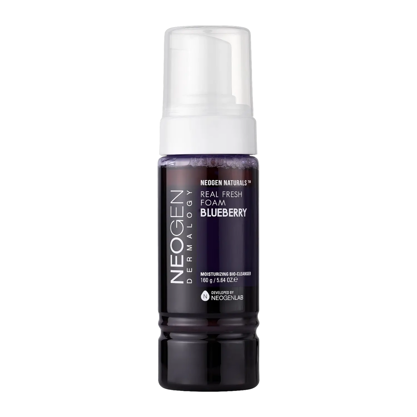 Neogen - Dermalogy Real Fresh Foam Blueberry - 160ml-Wonder Skin