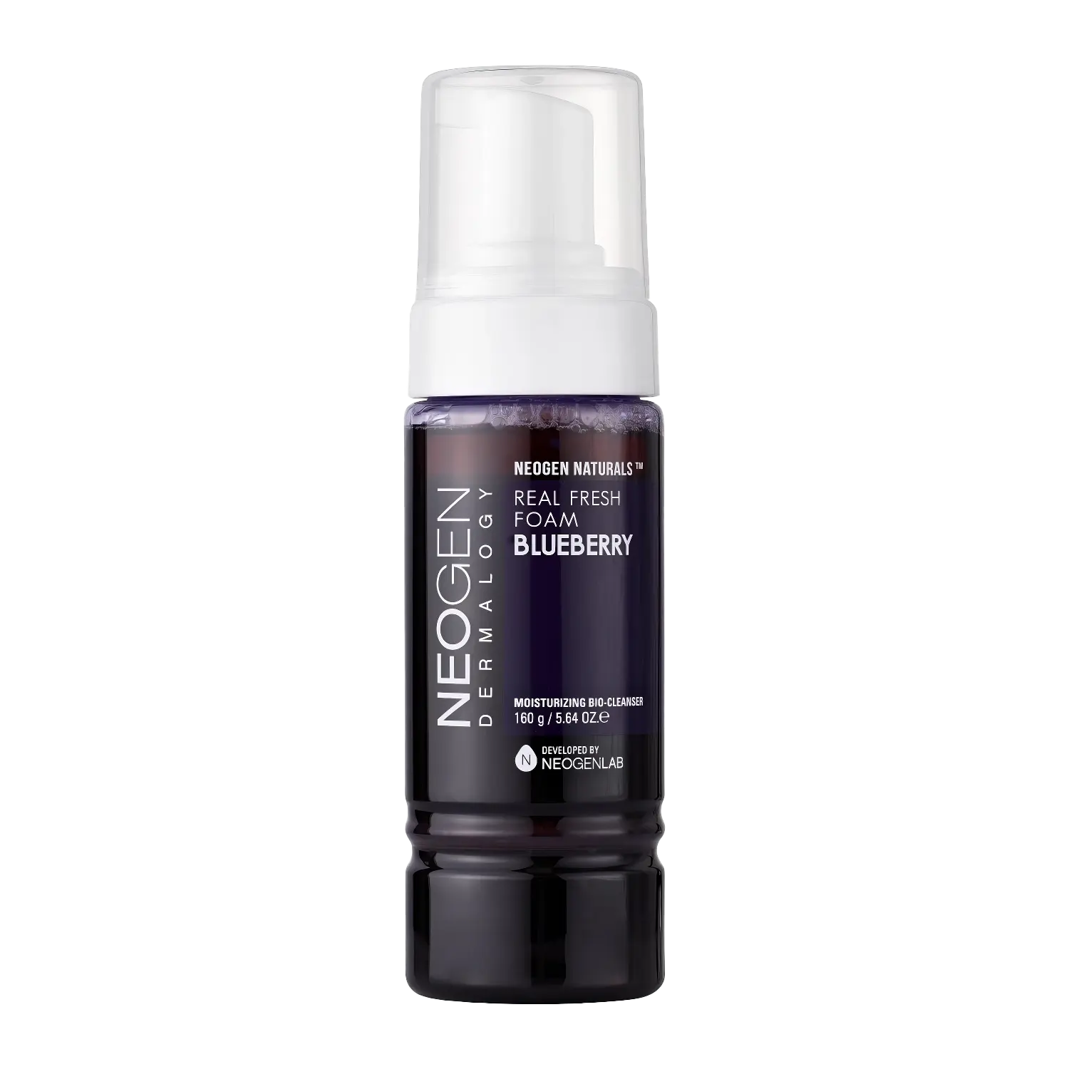 Neogen - Dermalogy Real Fresh Foam Blueberry - 160ml-Wonder Skin