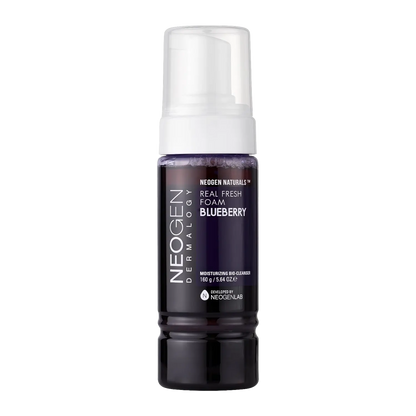 Neogen - Dermalogy Real Fresh Foam Blueberry - 160ml-Wonder Skin