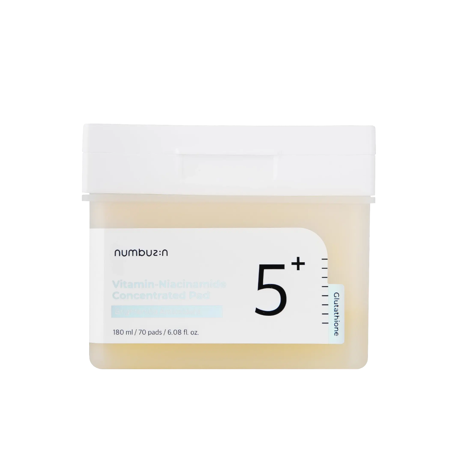 Numbuzin - No.5 Vitamin - Niacinamide Concentrated Pad - 180ml/70pcs.-Wonder Skin