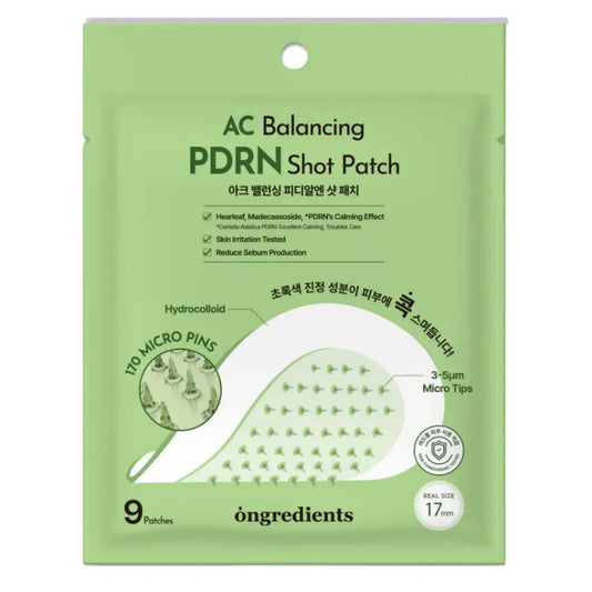 Ongredients - AC Balancing PDRN Shot Patch - 9St