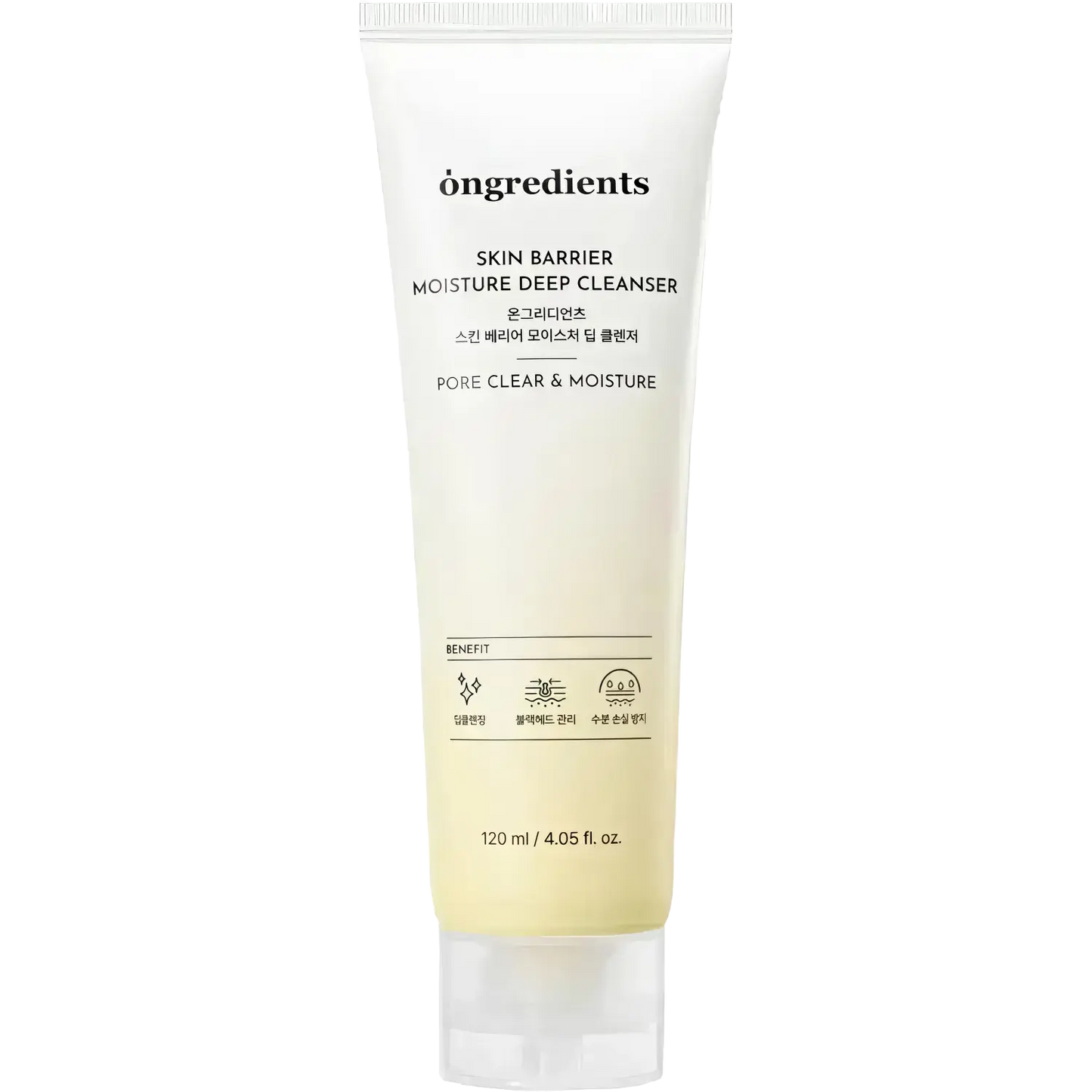 Ongredients - Skin Barrier Moisture Deep Cleanser - 120ml-Wonder Skin