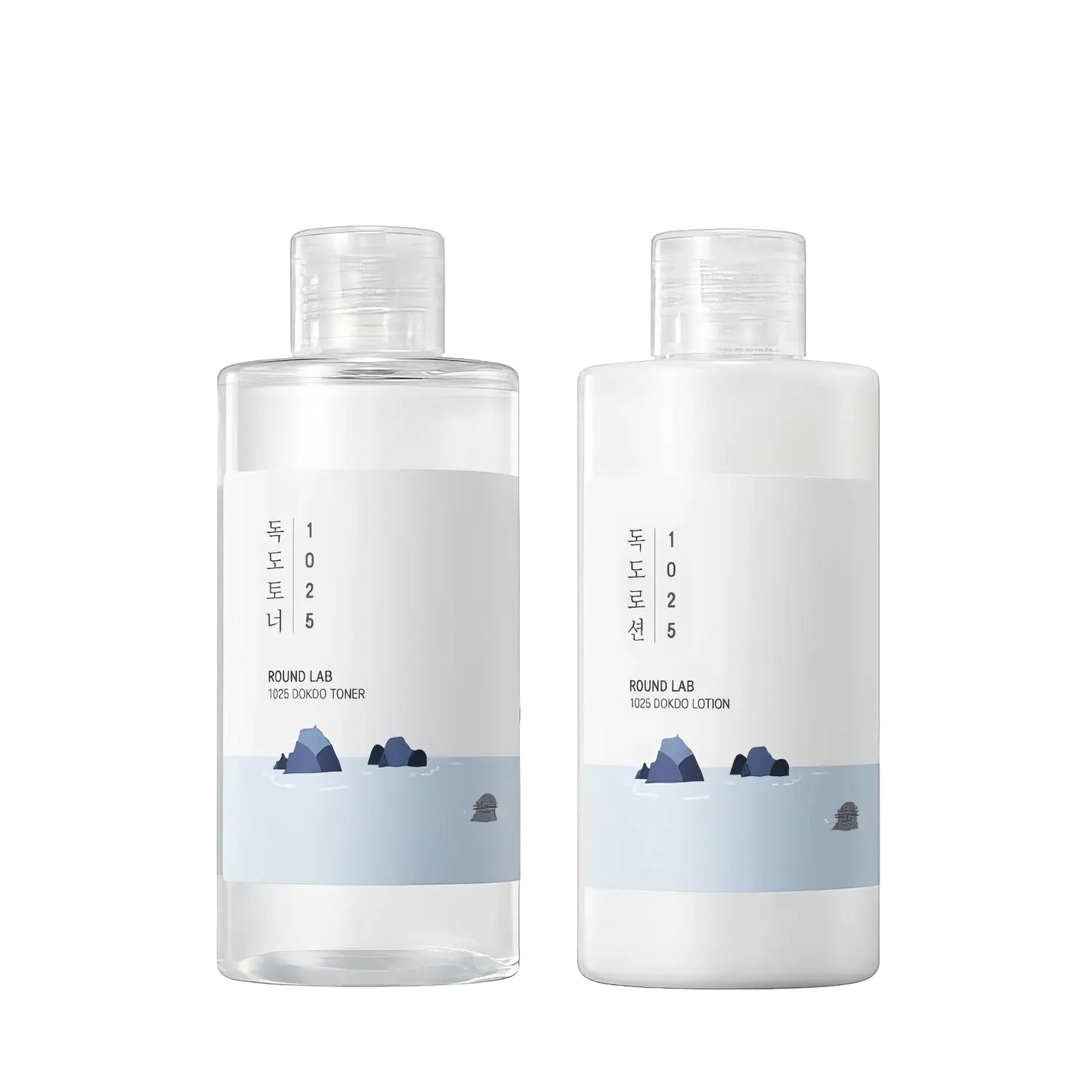 Round Lab - 1025 Dokdo Toner Lotion Special Set 200ml+200ml-Wonder Skin
