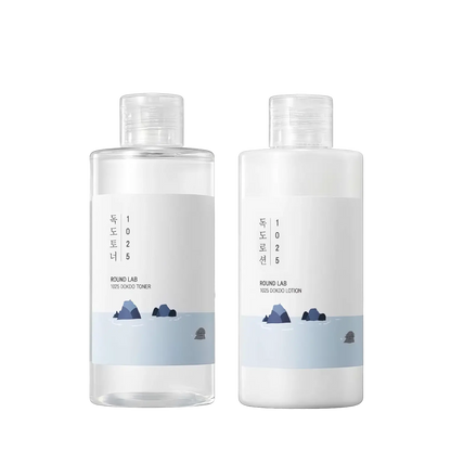 Round Lab - 1025 Dokdo Toner Lotion Special Set 200ml+200ml-Wonder Skin