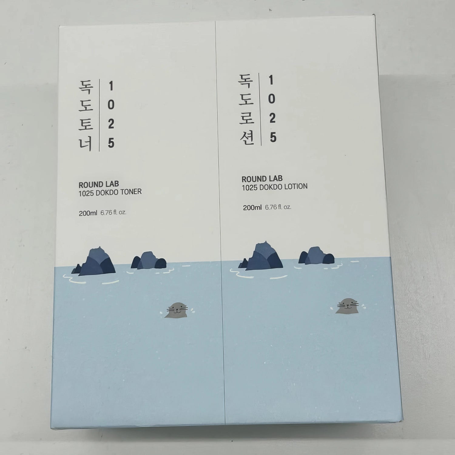 Round Lab - 1025 Dokdo Toner Lotion Special Set 200ml+200ml-Wonder Skin