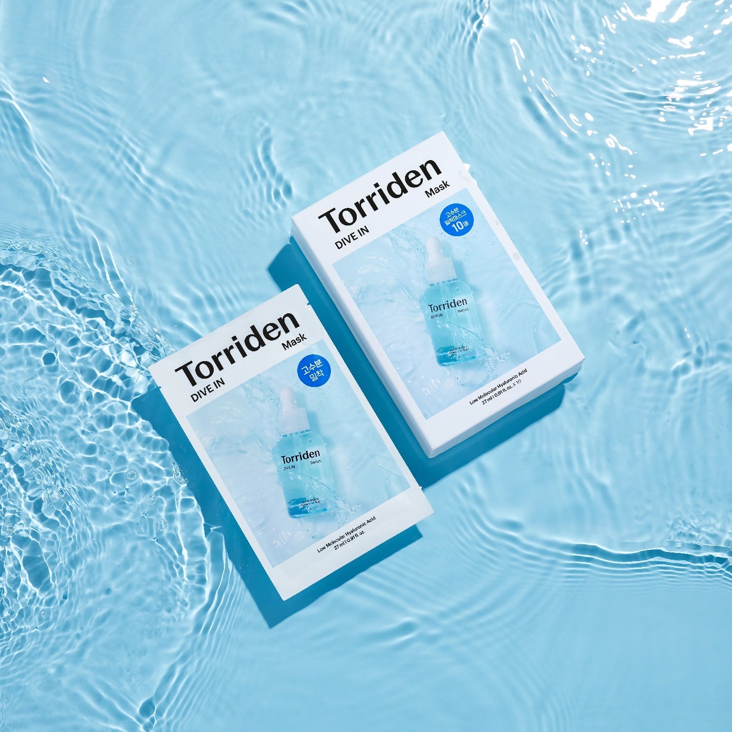 Torriden - DIVE-IN Low Molecular Hyaluronic Acid Mask - 27ml-Wonder Skin