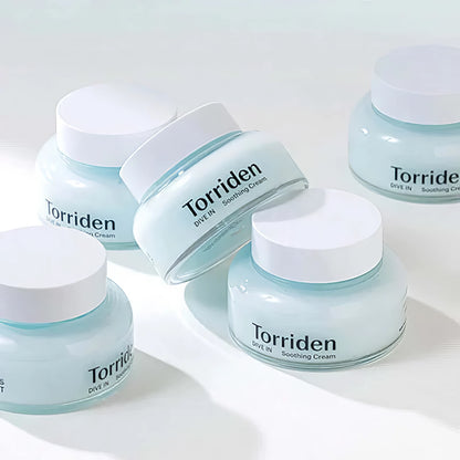 Torriden - DIVE-IN Low Molecular Hyaluronic Acid Soothing Cream - 100ml-Wonder Skin