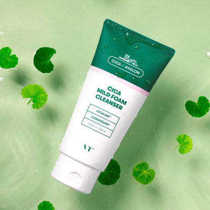 VT - Cica Mild Foam Cleanser - 300ml-Wonder Skin